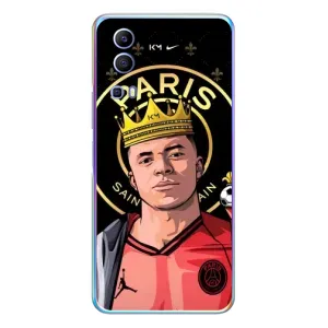 Чехол (TPU) с Футболистом на Vivo Y72 (Mbappe King)