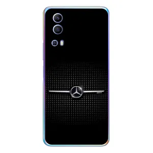 Силиконовый бампер с картинкой машины на Vivo Y72 (Mercedes)