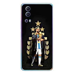 Чехлы Лео Месси Аргентина для Vivo Y72 (Месси король)