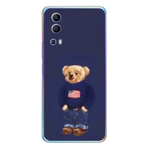 Чехлы Мишка Тедди для Виво У72 (Мишка USA)