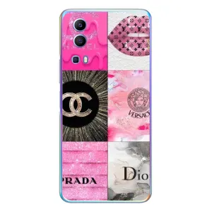 Чехол (Dior, Prada, YSL, Chanel) для Vivo Y72 (Модница)