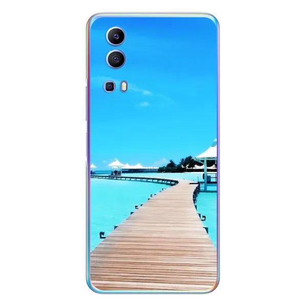 Чехол с рисунком «Набережная» для Vivo Y72 Чехол с рисунком «Набережная» для Vivo Y72