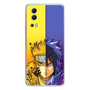 Купить Чехлы на телефон с принтом Anime для Vivo Y72 (Naruto Vs Sasuke)
