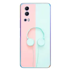 Девчачий Чехол для Vivo Y72 (Наушники)