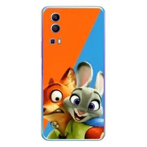 Чехлы ЗВЕРОПОЛИС для Vivo Y72 (Ник и Хопс)