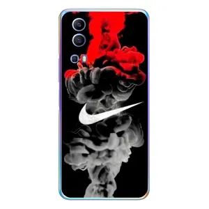Силіконовый Чохол на Vivo Y72 з картинкою НАЙК (Nike дим)