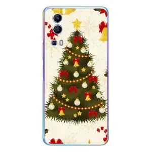 Чехол Новогодняя Елка на Vivo Y72 (Новогодний принт)