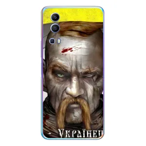 Чехол с картинкой (Патриотический КОЗАК) на Vivo Y72 (Одноглазый Козак)