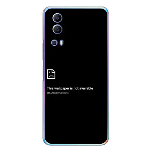 Чехол с рисунком «Ошибка» для Vivo Y72 Чехол с рисунком «Ошибка» для Vivo Y72