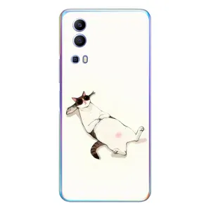 Чохол на тематику: Коти для Vivo Y72 (Відпочинок)