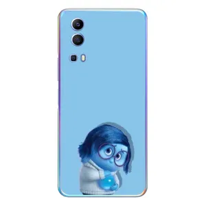Чехол Головоломка для Vivo Y72 - (AlphaPrint) (Печаль)