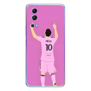 Чехлы Лео Месси в Майами на Vivo Y72 (Празднование Месси)