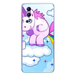Чохол Unicorn на Vivo Y72 (Веселка Єдиноріга)