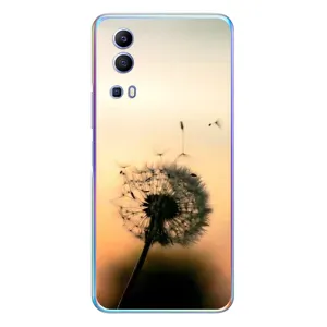 Силіконовий Чохол з кульбабками на Vivo Y72 (Роздмухана кульбабка)