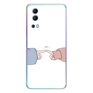 Чехлы на день мамы для Виво У72 (Руки мамы)