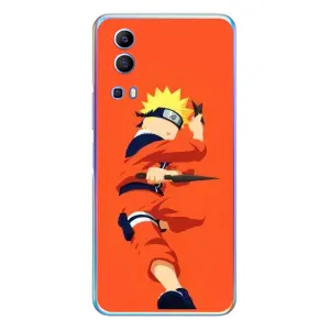 Чохли з принтом НАРУТО на Vivo Y72 (Силует Наруто)