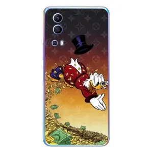 Силиконовый чехол для Vivo Y72 (Скрудж Луи Виттон)