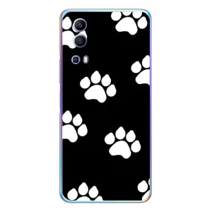 Бампер для Vivo Y72 з картинкою "Песики" (Сліди собак)