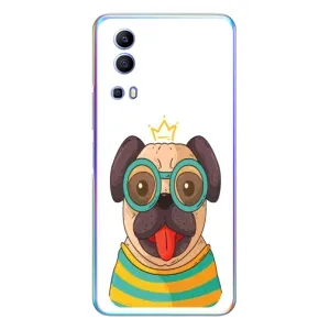 Бампер для Vivo Y72 з картинкою "Песики" (Собака Король)