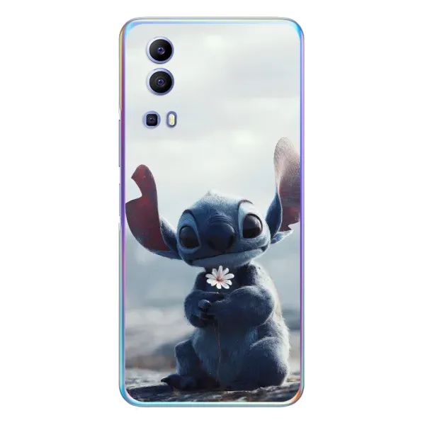 Чехол с рисунком «Стич с цветочком» для Vivo Y72 Чехол с рисунком «Стич с цветочком» для Vivo Y72