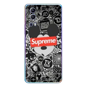 Чехол с Брендами одежды на Виво У72 (Supreme Маус)