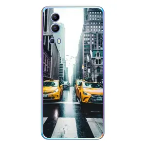 Силиконовый бампер (Работники) на Vivo Y72 (Такси)