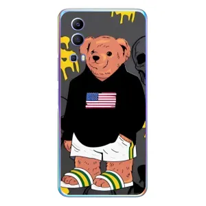 Чехлы Мишка Тедди для Виво У72 (Teddy USA)
