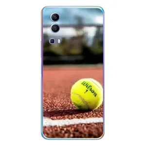 Чехлы с принтом Спортивная тематика для Vivo Y72 (Теннисный корт)