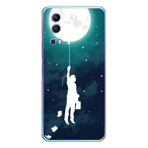 Чехол (ТПУ) с планетами на Vivo Y72 (To The moon)