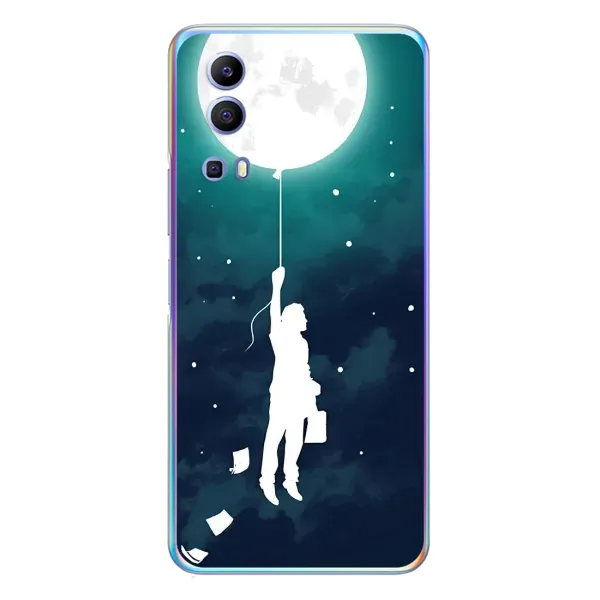 Чехол с рисунком «To The moon» для Vivo Y72 Чехол с рисунком «To The moon» для Vivo Y72