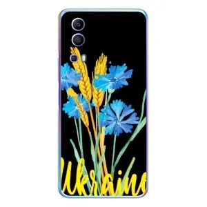 Чехол на Vivo Y72 Украинский дизайн (Ukraine в цветочках)