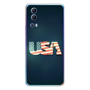 Чехол Флаг USA для Vivo Y72 (USA)