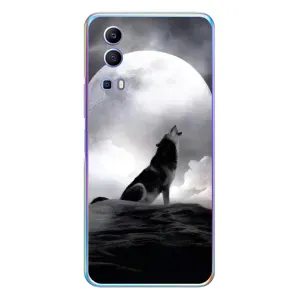 Чохол з Вовком на Vivo Y72 (Вовк і місяць)