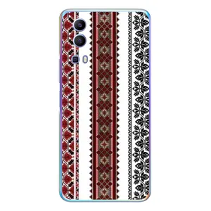 Силиконовый Чехол на Vivo Y72 с картинкой Вышиванки (Вышиваночки)