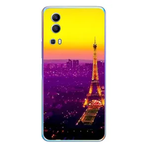 Чохол Ейфелева Вежа на Vivo Y72 (Яскрава башня)