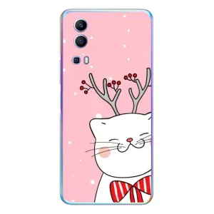 Чохол на тематику: Коти для Vivo Y72 (Зимовий кіт)