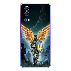 Патриотический Чехол для Vivo Y72 (ЗСУ з крильями)