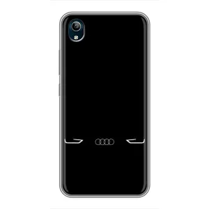 Силіконовий бампер з картинкою машини на ViVO Y91C (Сілует Audi)