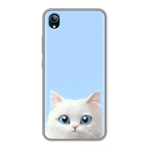 Чехол на тематику: Коты для Vivo Y91C (Белый кот)