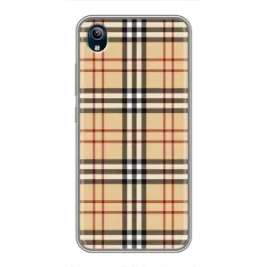 Чехол с Брендами одежды на Виво У91С (Burberry стиль)