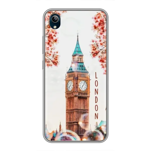 Чехол с рисунком «Часы Лондон» для Vivo Y91C Чехол с рисунком «Часы Лондон» для Vivo Y91C