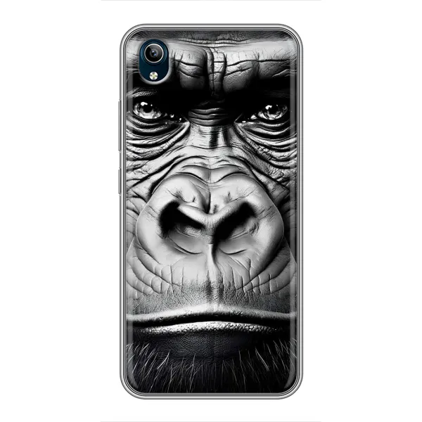 Чехол с рисунком «Черная обезьяна» для Vivo Y91C Чехол с рисунком «Черная обезьяна» для Vivo Y91C