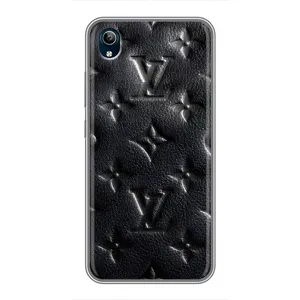 Текстурний Чохол Louis Vuitton для Віво У91С (Чорний ЛВ)