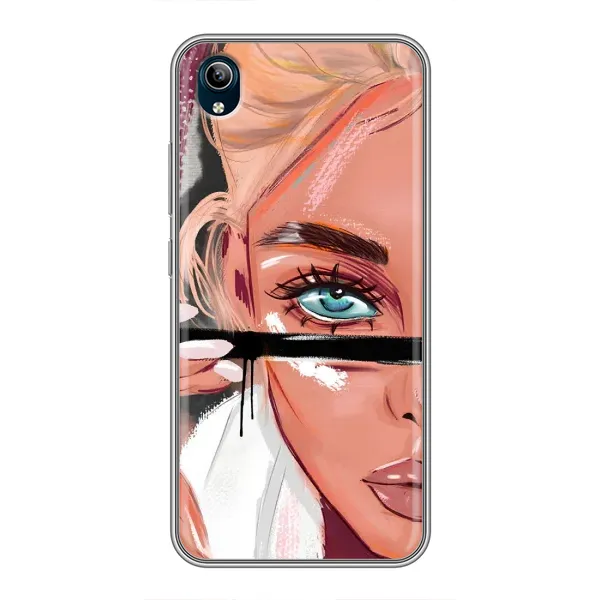 Чехол с рисунком «Девушка и ресницы» для Vivo Y91C Чехол с рисунком «Девушка и ресницы» для Vivo Y91C