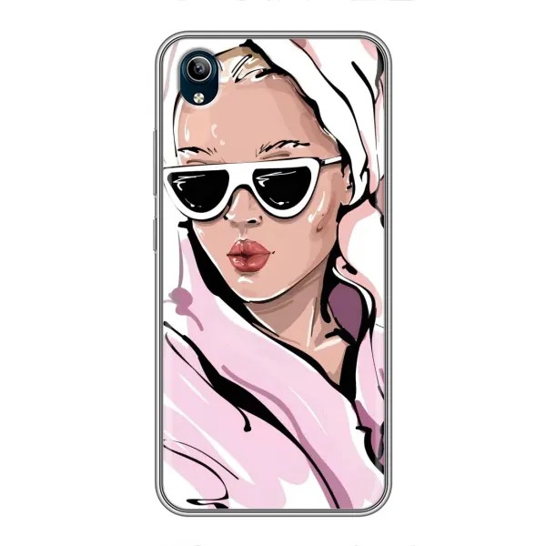 Чехол с рисунком «Девушка в халате» для Vivo Y91C Чехол с рисунком «Девушка в халате» для Vivo Y91C