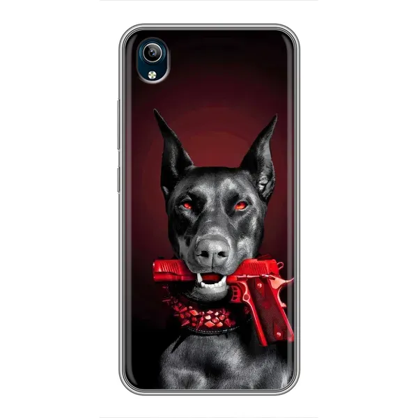 Чехол с рисунком «Доберман злой» для Vivo Y91C Чехол с рисунком «Доберман злой» для Vivo Y91C