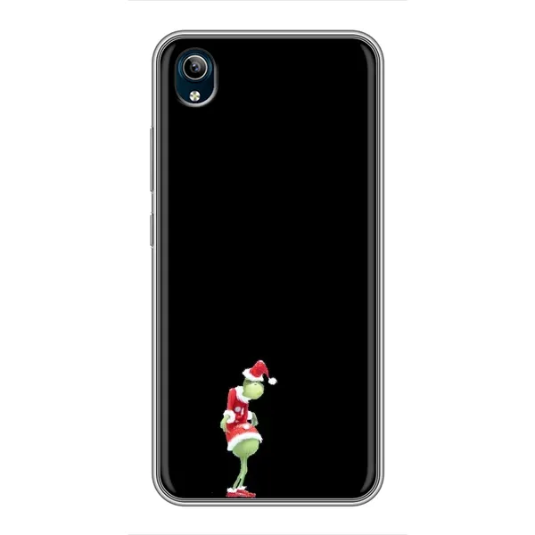 Чехол с рисунком «Гринч на чорном» для Vivo Y91C Чехол с рисунком «Гринч на чорном» для Vivo Y91C