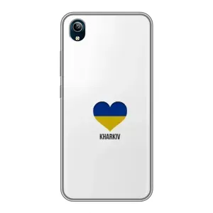 Чехлы силиконовые (Город Харьков) на Виво У91С (Kharkiv)