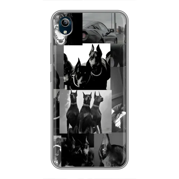 Чехол с рисунком «Коллаж Доберман» для Vivo Y91C Чехол с рисунком «Коллаж Доберман» для Vivo Y91C