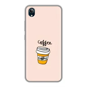 Чохол з зображенням смачної їжі для ViVO Y91C (Кружка Кави)